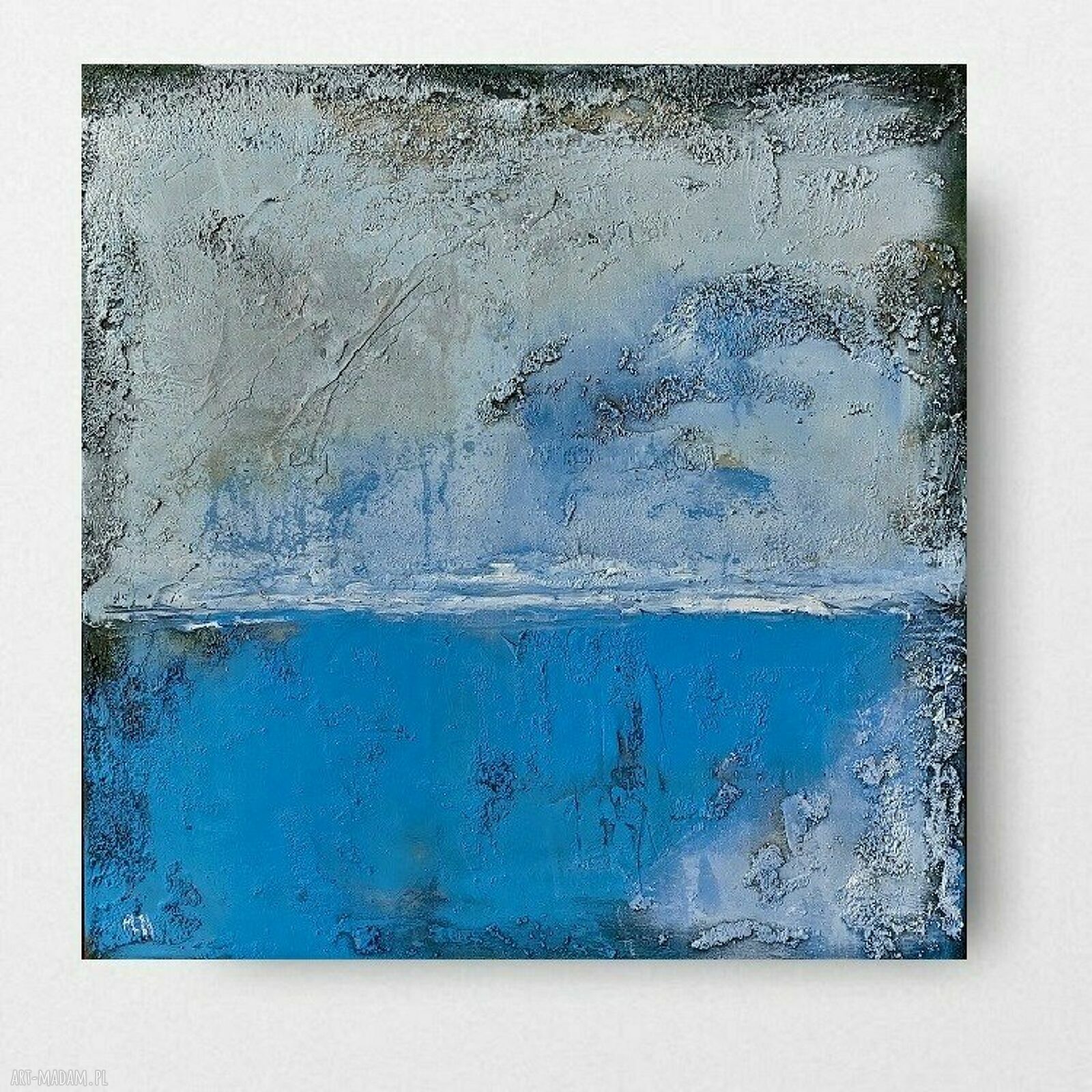 ABSTRAKCJA - obraz akrylowy formatu 50/50 cm