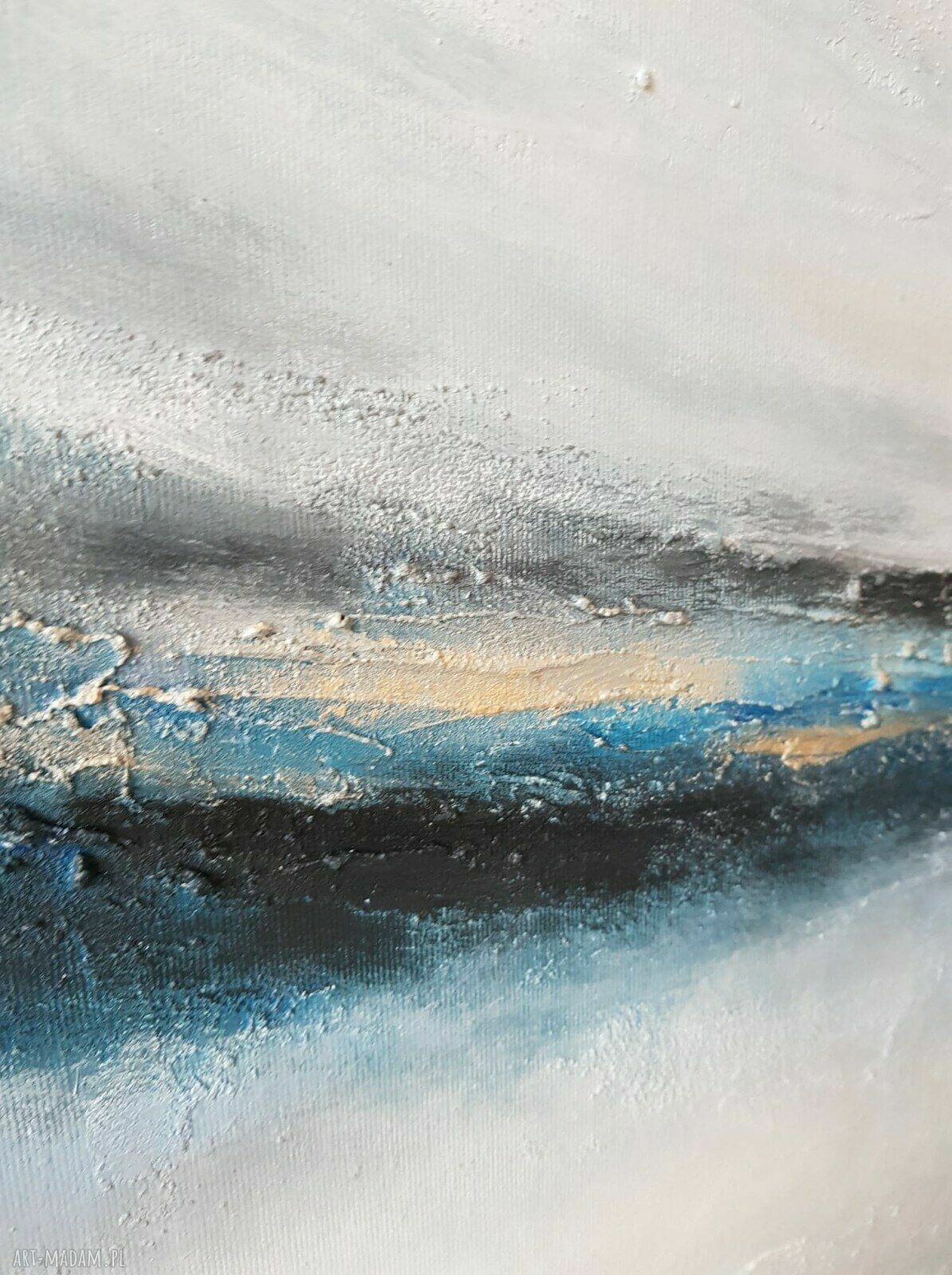 Abstrakcja - obraz akrylowy 60x60 cm Paulina Lebida