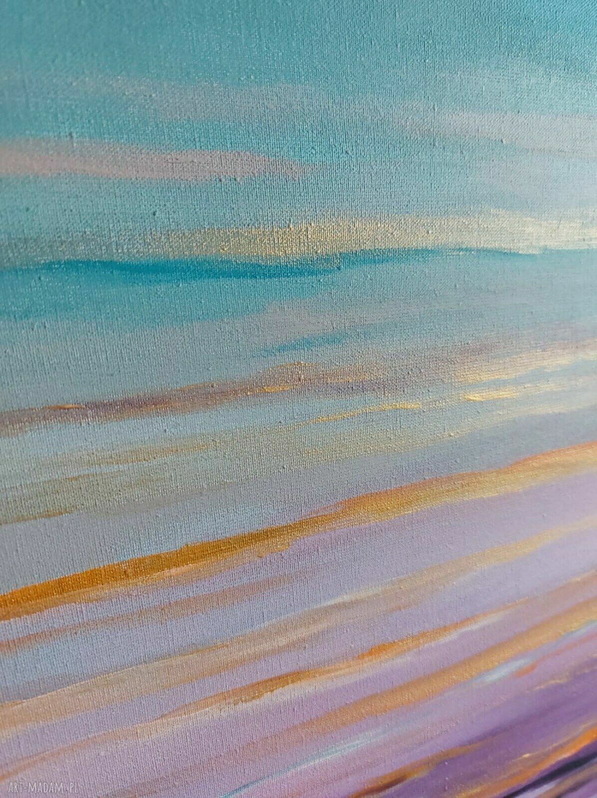 Abstrakcja - obraz akrylowy 50 x 60 cm na płótnie