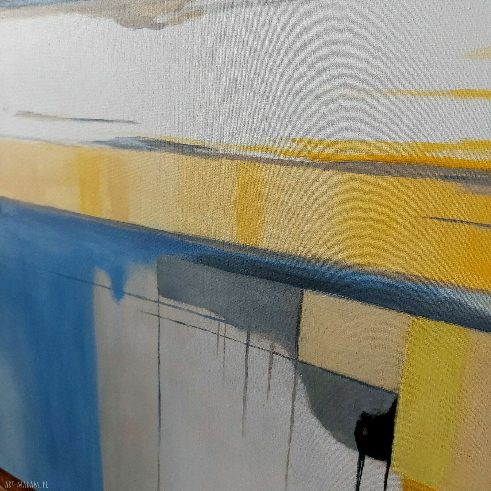 Abstrakcja - obraz akrylowy 100/70 cm