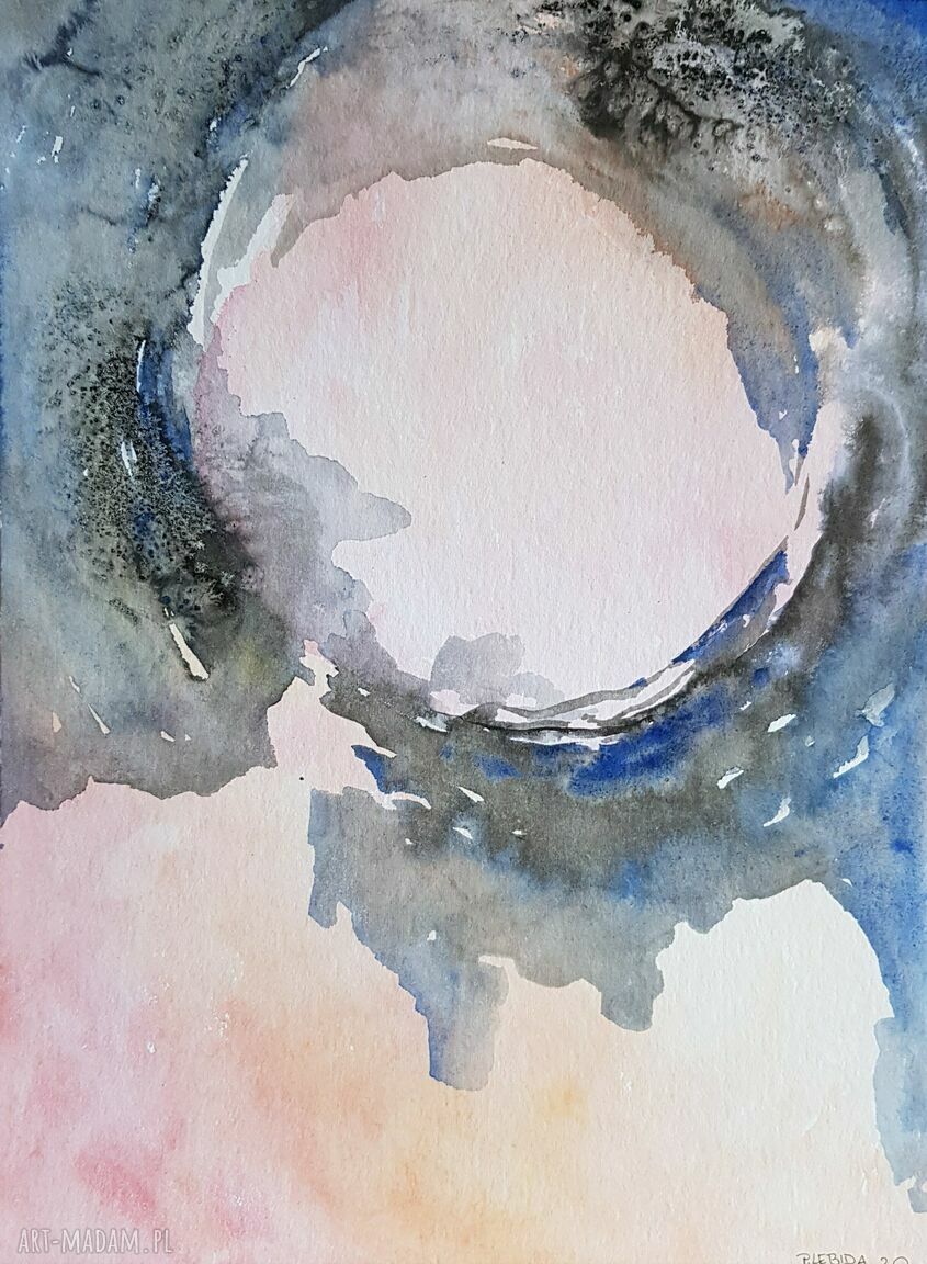 ABSTRAKCJA - praca w formacie 24/32 cm
