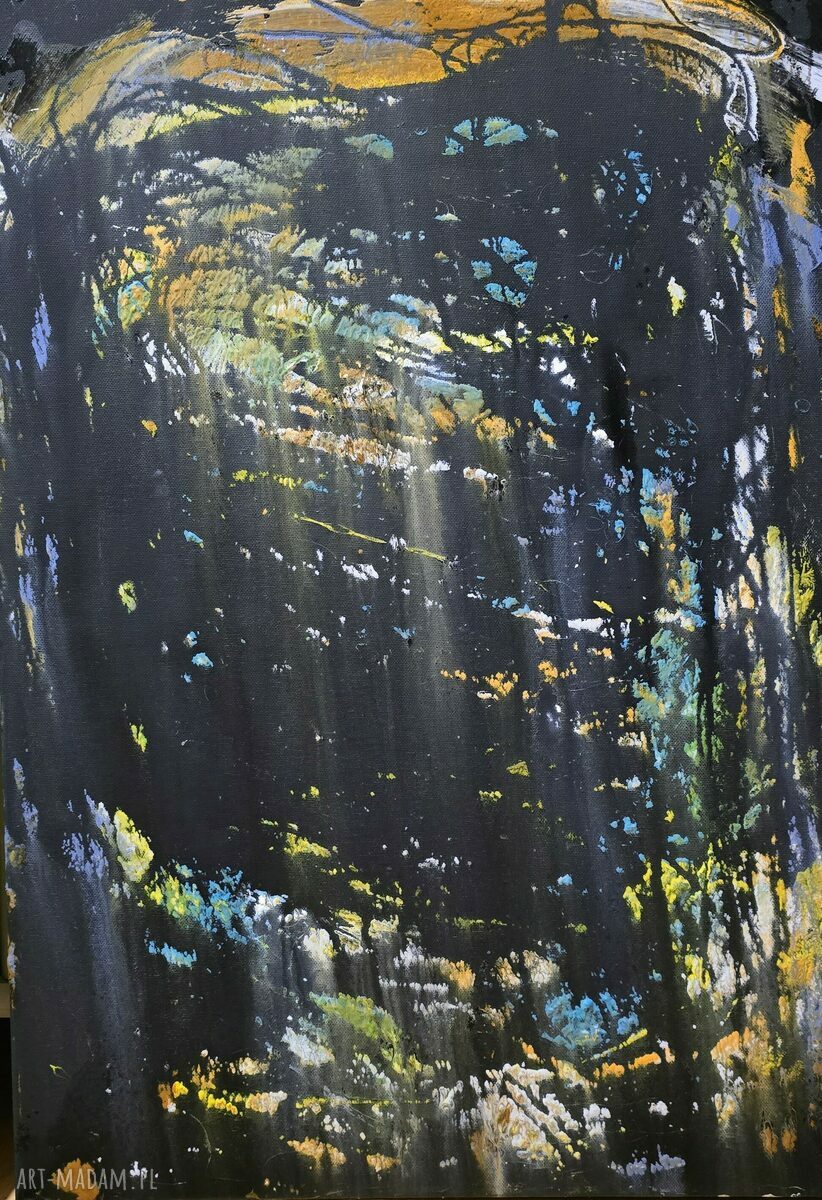 Abstrakcja pt. The light - obraz akrylowy 50x70 cm