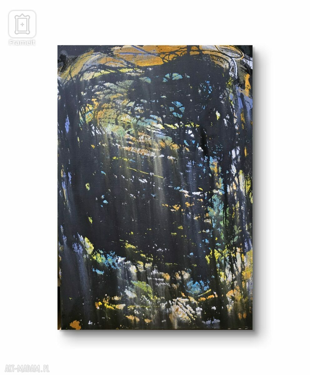 Abstrakcja pt. The light - obraz akrylowy 50x70 cm