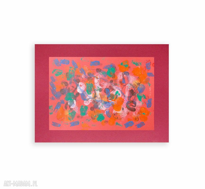 Minimalistyczna abstrakcja 30x40 do loftu - nowoczesna grafika na ścianę
