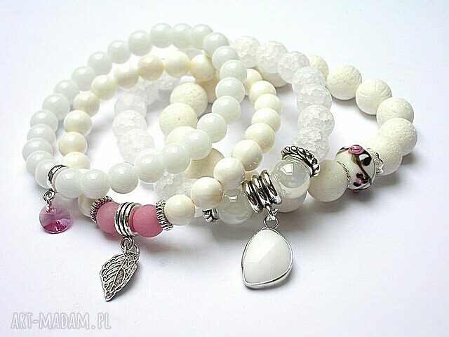 ACCENT POINT SET /09 2014/ MALINOWA hand made