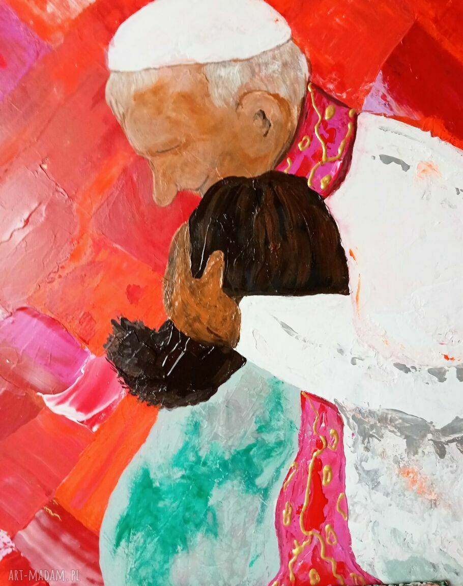 Against all odds - Przebaczenie - ręcznie malowany obraz akrylowy 80x60