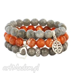 grey & orange set lavoga