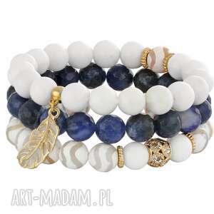 sailing - white & navy blue lavoga