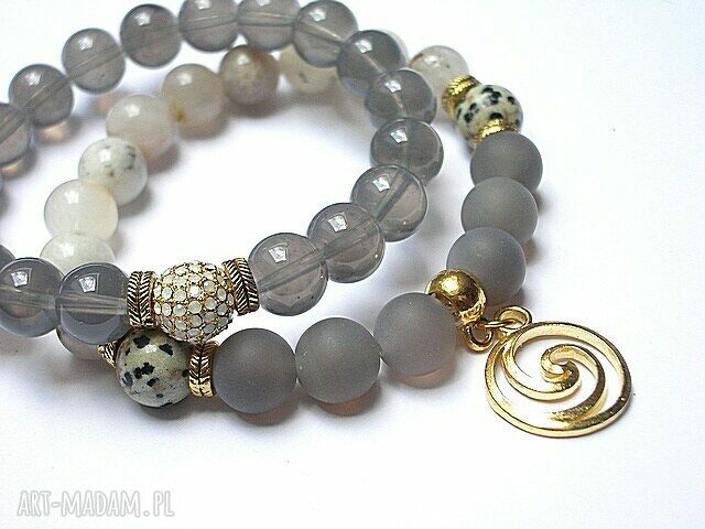 GREY AND ECRU /08 2014/ DUO Handmade