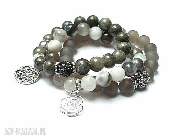 GREY SET Ręcznie robione