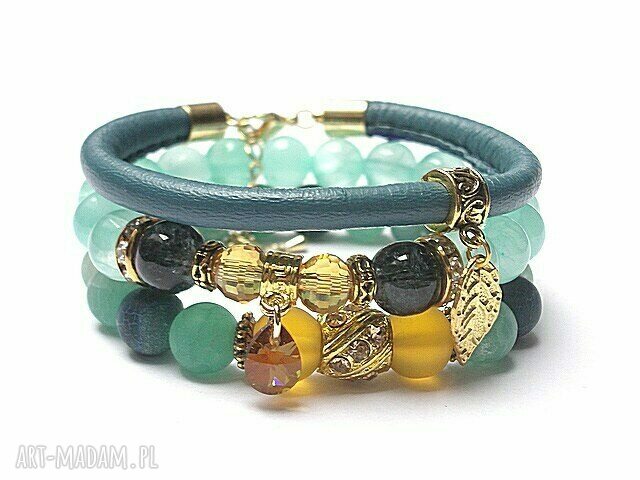 Sea and camel vol 2016 set agaty marmur szkło skóra swarovski