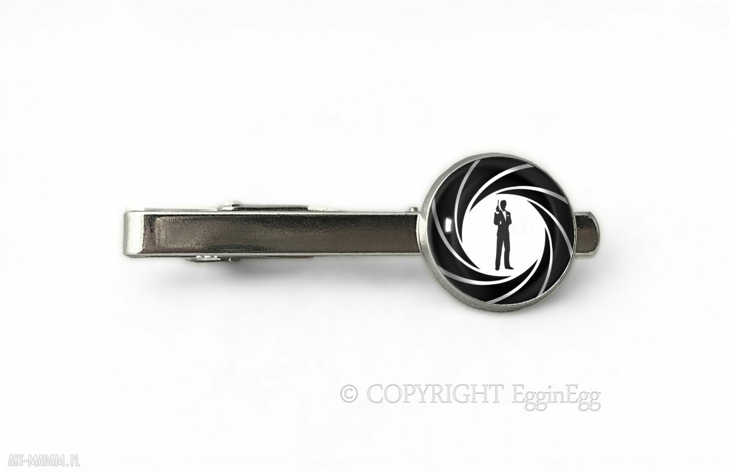 Agent spinka krawata bond filmowa męska ręcznie robiona wysokiej