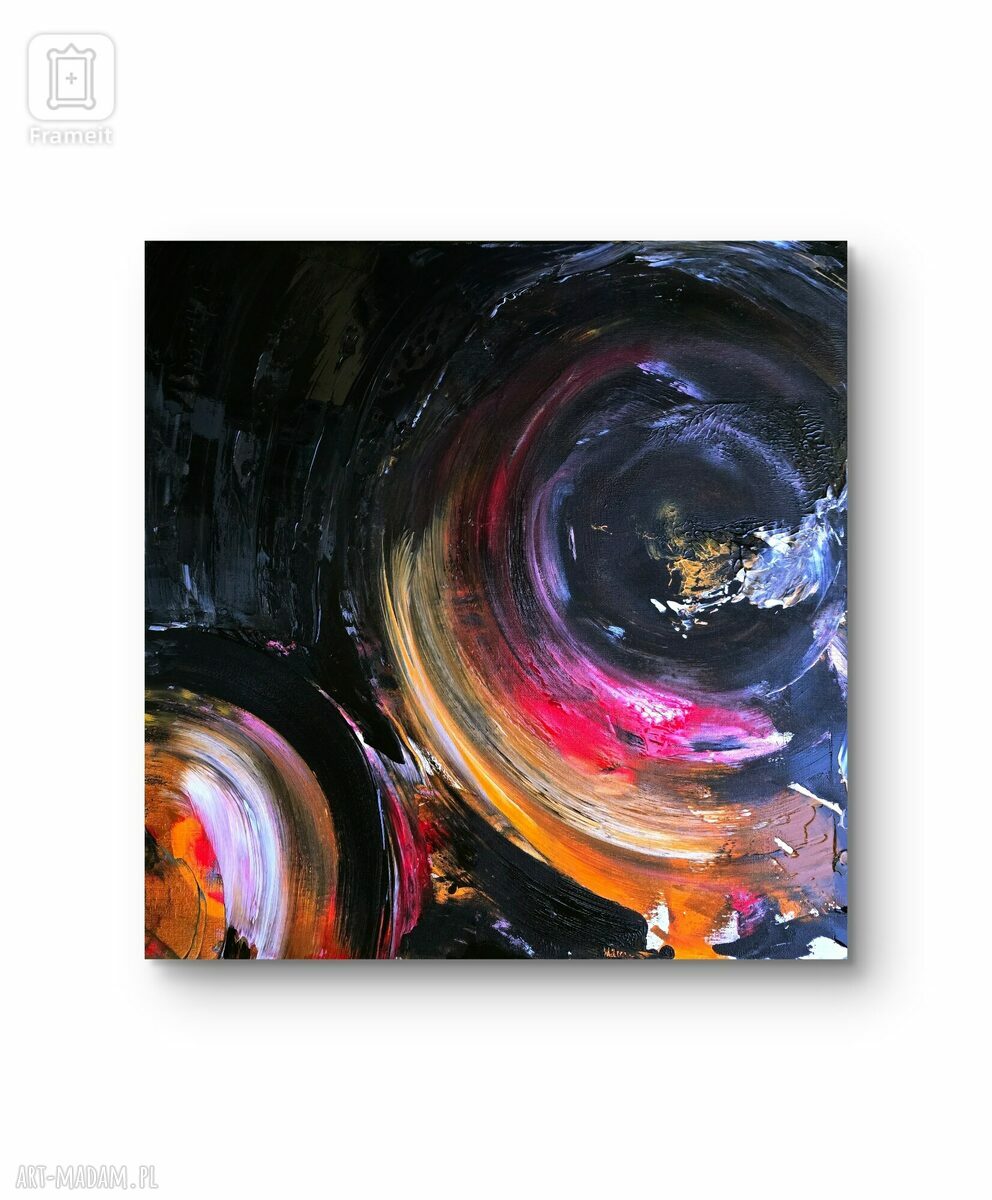 Obraz akrylowy Moonlight - księżycowy blask na płótnie 50x50 cm