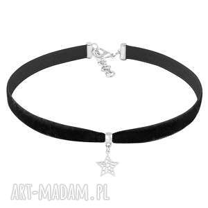 choker - black velvet - czarne naszyjniki