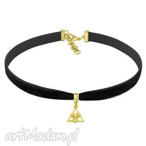 choker - black velvet - czarne naszyjniki