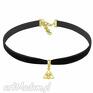 autorskie naszyjniki choker black velvet