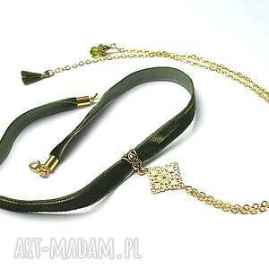 choker - olive smycz