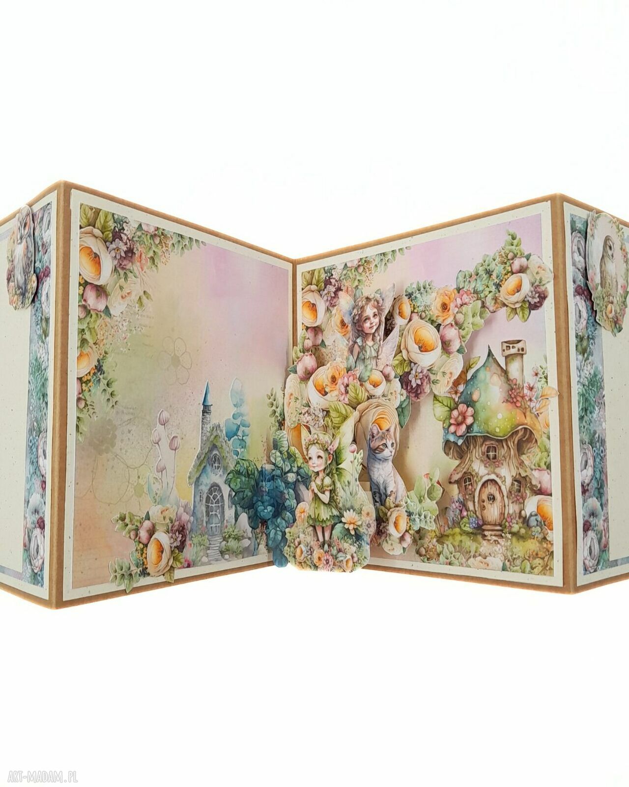 Baśniowy album harmonijkowy na zdjęcia 9x13 cm