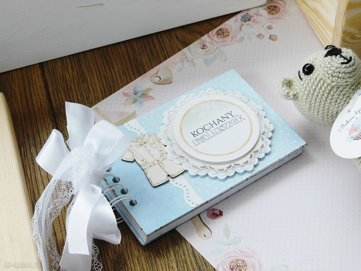 intrygujące scrapbooking albumy album dla dziecka gotowy