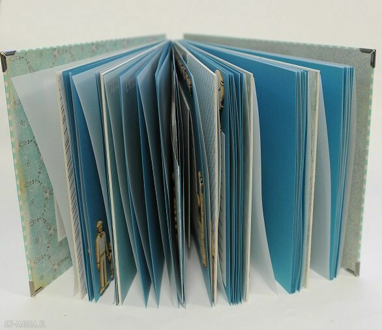 Album na Chrzest Święty dla maluszka - scrapbooking A4 z personalizacją
