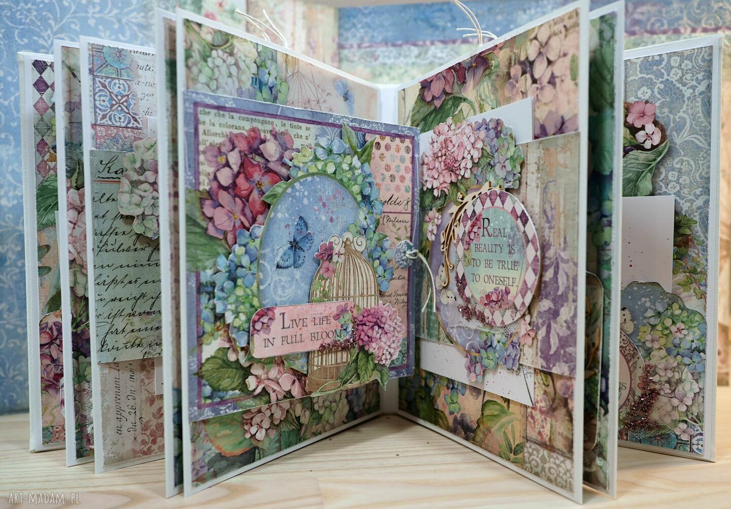 scrapbooking albumy album na zdjęcia ღ art-Madam.pl