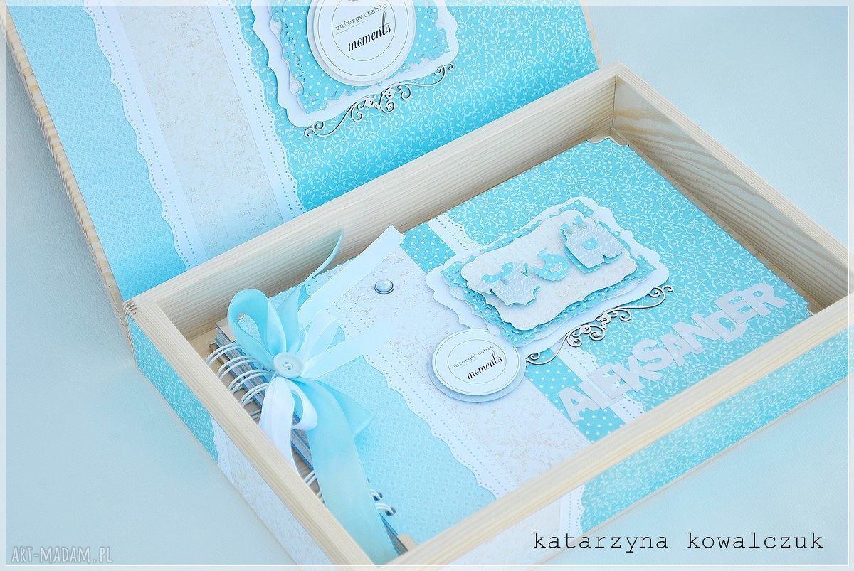 wyraziste scrapbooking albumy album na zdjęcia dla dziecka