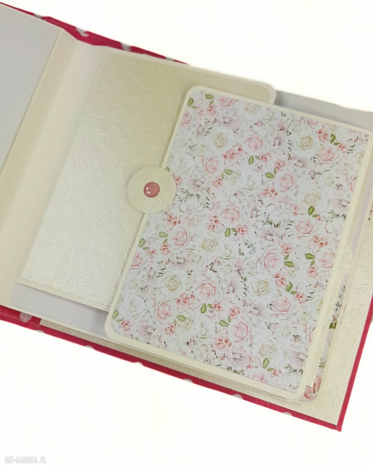 Album Różany na zdjęcia 9x13 cm - prezent dla romantyczki