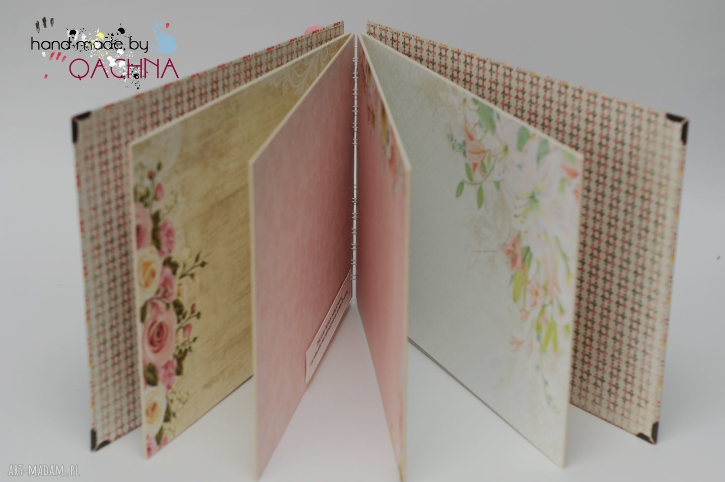 Album z kartką na rocznicę ślubu - personalizowany scrapbooking