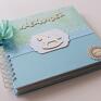 hand made scrapbooking albumy album z konikiem