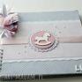 handmade scrapbooking albumy album z konikiem