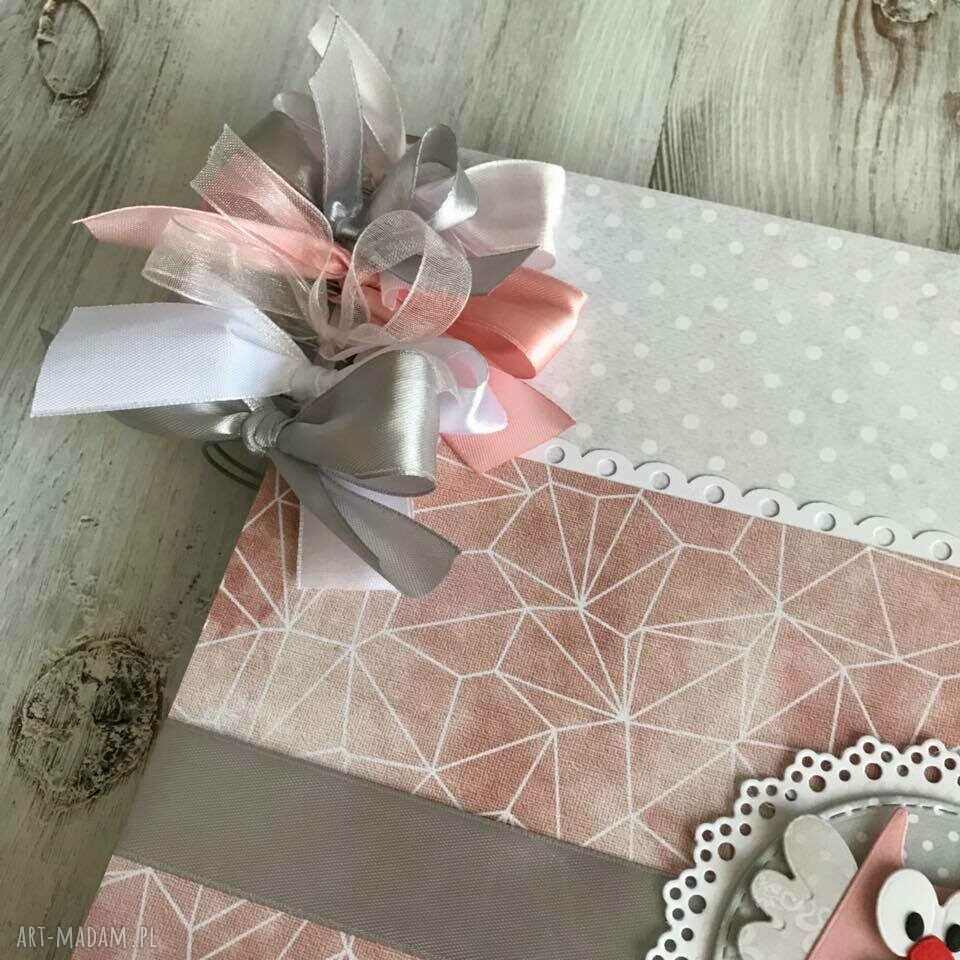 scrapbooking albumy: Album z sówką handmade