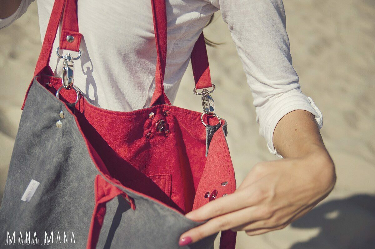 Mana Mysza Red hand made
