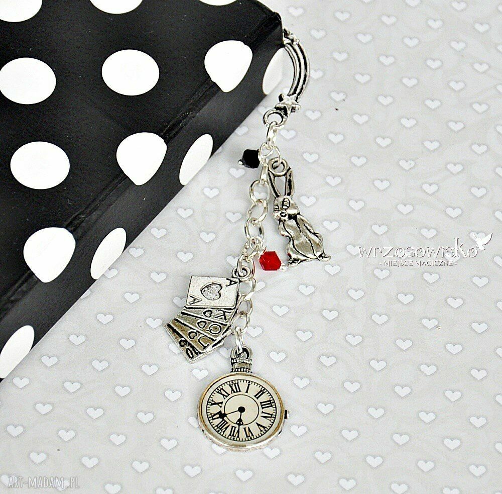 Alicja w Krainie Czarów zakładka hand made
