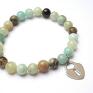 handmade bransoletki alloys collection amazonite