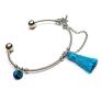 handmade bransoletki alloys collection boho /bermuda blue/