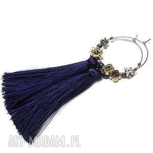 alloys collection boho navy - 2028-03 kolczyki ki ka