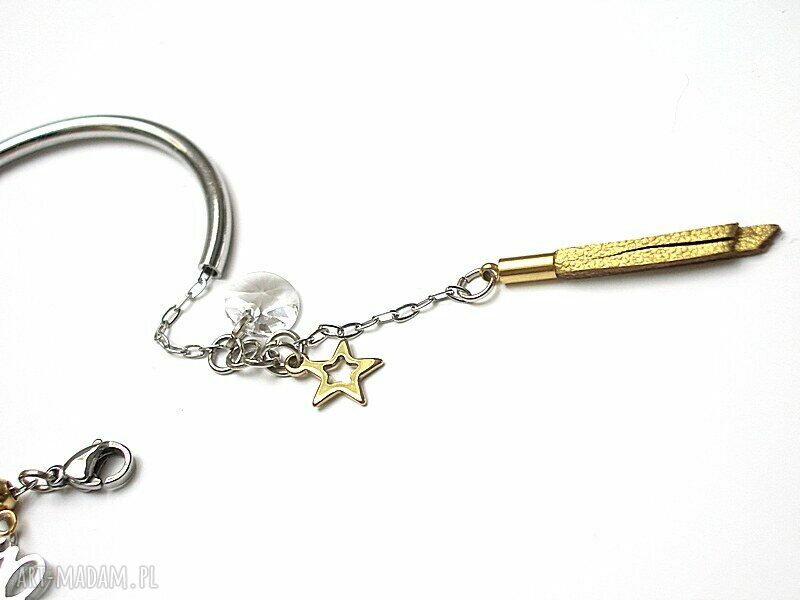 Bransoletka z łańcuszkiem ze stali szlachetnej Alloy's Collection