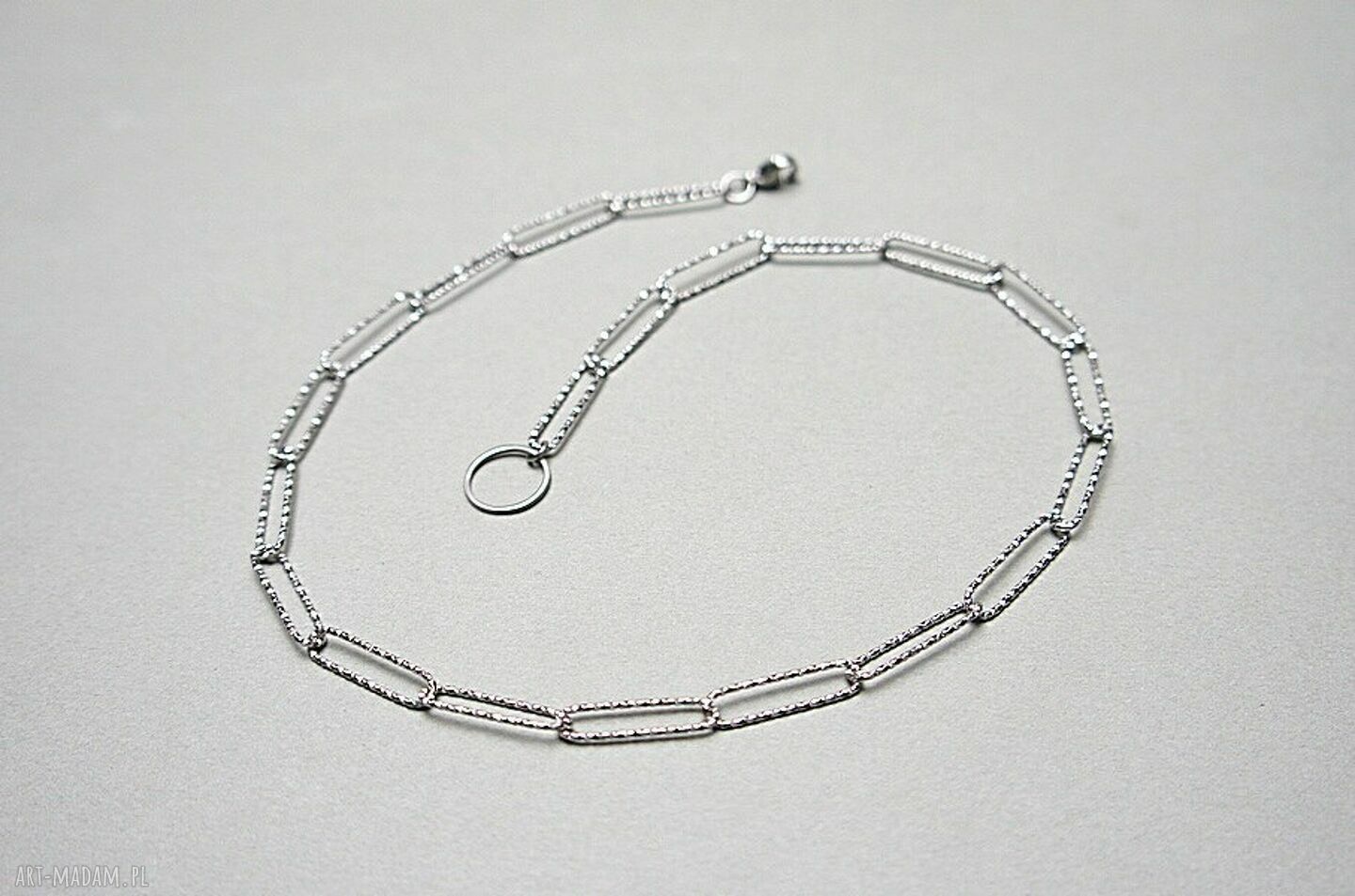 Alloys collection chain silver vol naszyjnik stal szlachetna