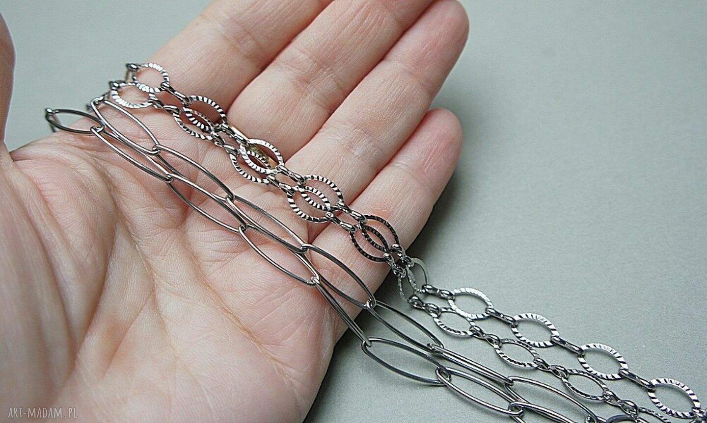 naszyjniki: Alloys Collection Chain silver vol. 1 naszyjnik Hand Made