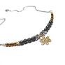 unikalne naszyjniki stal alloys collection - choker flower