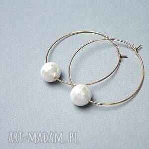 alloys collection one pearl white vol 3-kolczyki ki ka