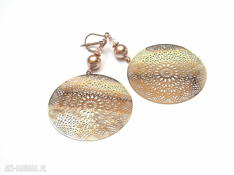 kolczyki alloys collection /rose gold/ vol 4 kolczki