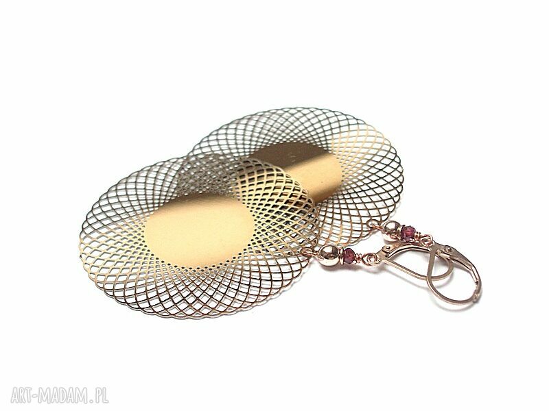 kolczyki alloys collection /rose gold/vol