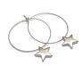 handmade kolczyki alloys collection /star/vol. 2