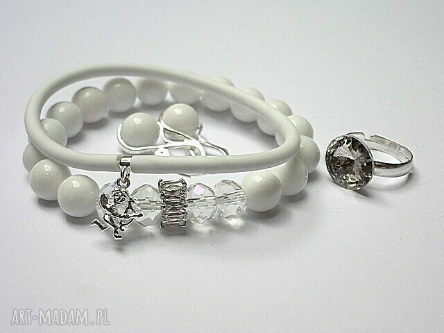 ALLOYS COLLECTION WHITE JADE handmade
