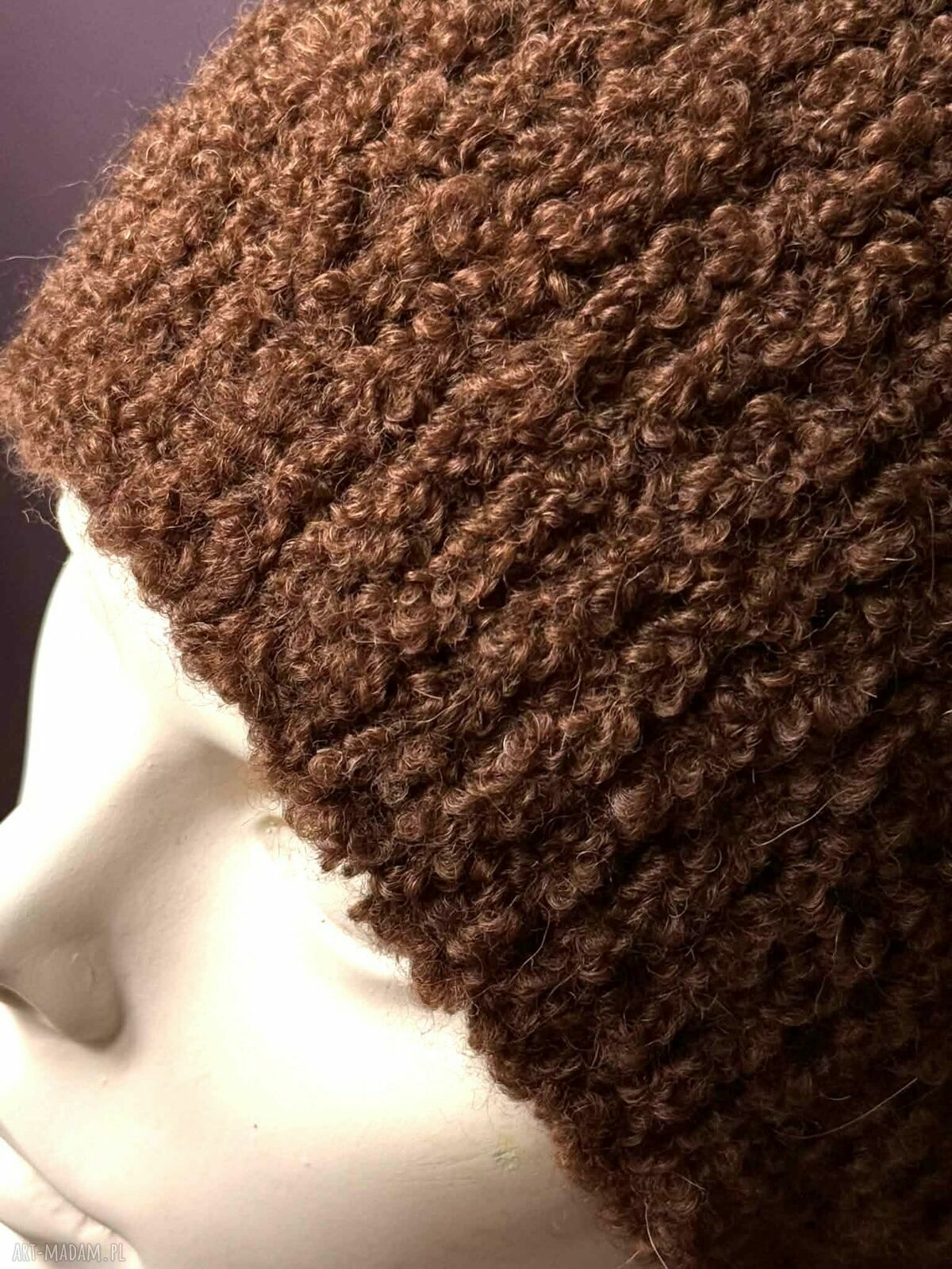 Podgląd projektu czapki handmade na zamówienie