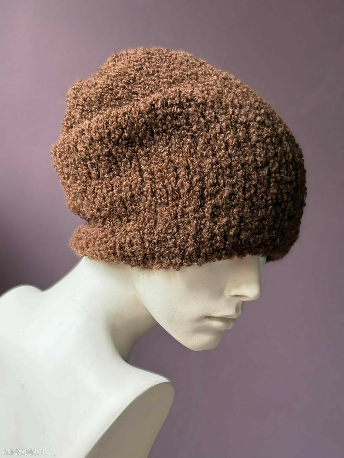 Podgląd projektu czapki handmade na zamówienie