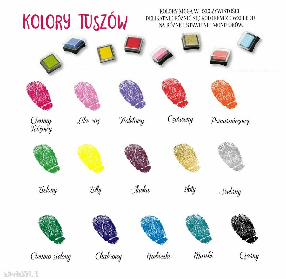 Alternatywna księga gości 40x60 cm - obraz drzewo wpisów 3 tusze do odcisków