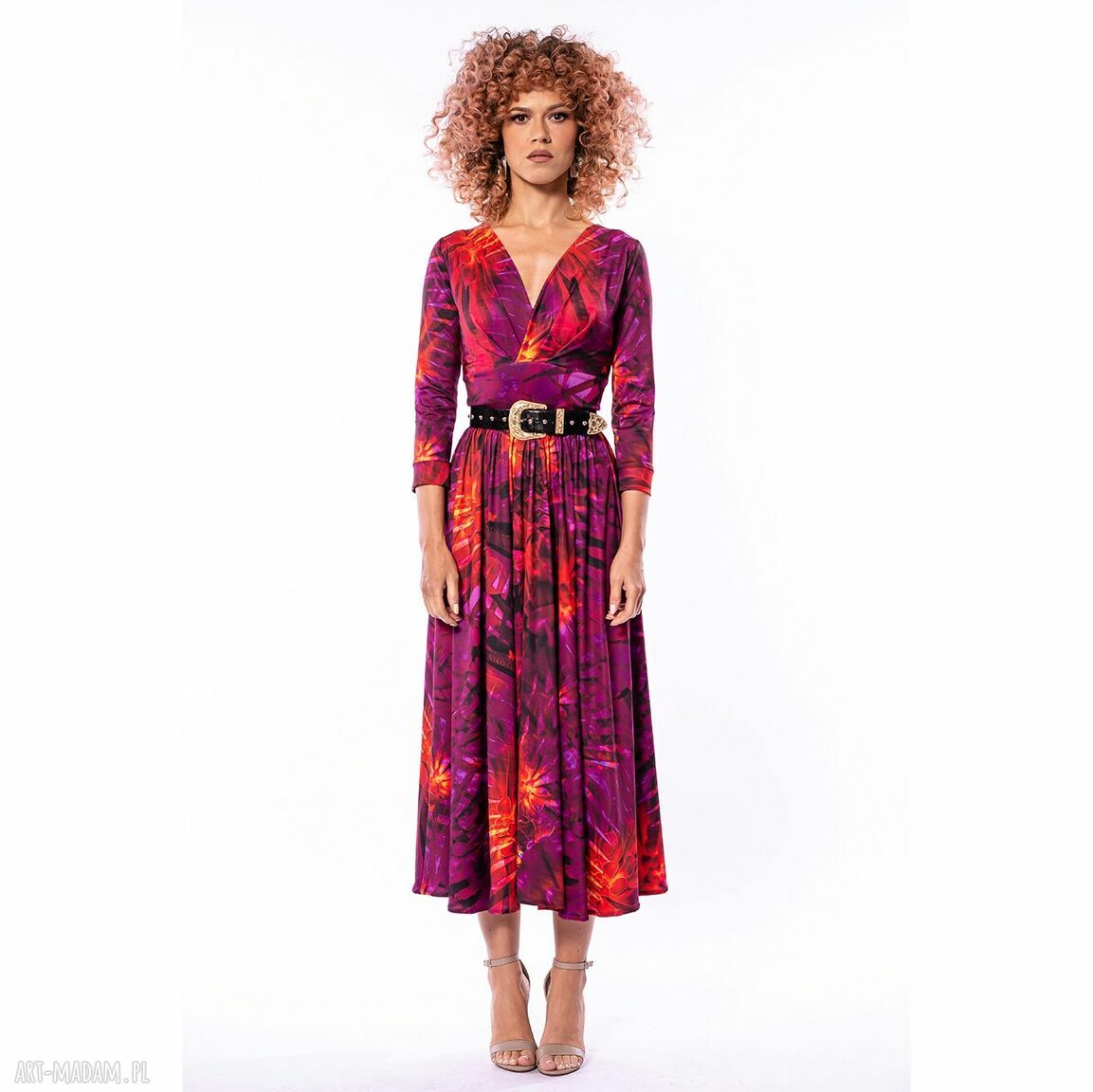 Amelia Hot Tropical - efektowna sukienka koktajlowa