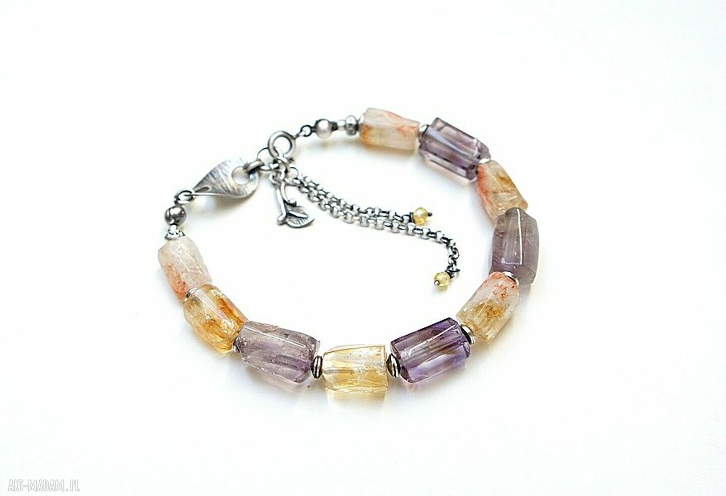 bransoletki: Ametrine vol. 5 bransoletka Handmade